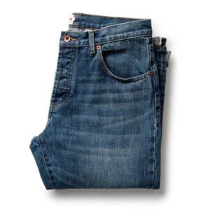 Taylor Stitch - The Democratic Jean - Mid Wash Organic Selvedge